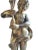 Sculpture of Putto with Torch in Gilt Bronze, 1800s For Sale - Image 9 of 11