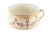Antique Chamber Pot, classical shape and all over pretty design with lovely colours and gilt decoration to the top rim.