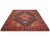 ACTUAL SIZE: 8’10” x 12’0″ PRIMARY COLOR: Terracotta / Navy AGE: Antique MATERIALS: Wool FOUNDATION: Cotton PRODUCTION:...