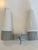 Mid-Century Modern Wall Lights in Opaline Glass and Ceramic by Sigvard Bernadotte for Ifö, 1960s, Set of 2 For Sale - Image 10 of 10
