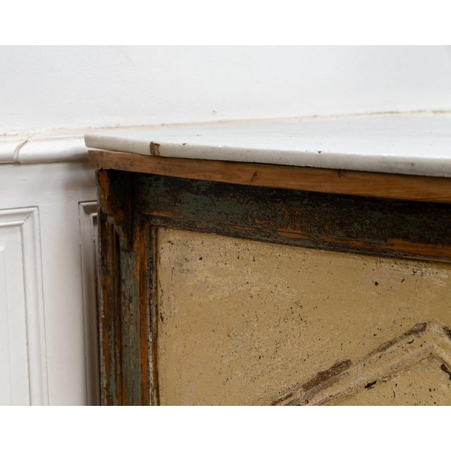 Antique Italian Counter with Marble Top, 19th Century For Sale - Image 18 of 18