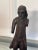 Brown Antique Spanish Revival Santos Religious Relic Solid Wood Tabletop Figure For Sale - Image 8 of 12
