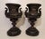 19th Century French Bronze & Cast Iron Medici Vases on Marble Bases, 1980s, Set of 2 For Sale - Image 16 of 16