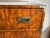 Walnut Campaign Dresser in the Style of Henredon For Sale - Image 9 of 13