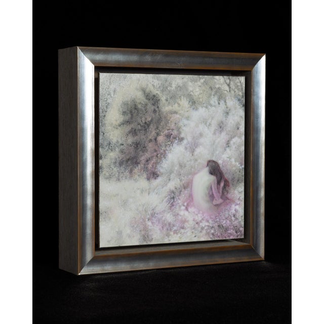 Nature|Figure 1 2024 by Matthew Alfonso Durante | Acrylic on clay-coated panel Figure in a natural setting. For Sale - Image 4 of 5