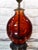 Red Mid Century Modern Red Murano Art Glass Seguso Lamp, Unmarked For Sale - Image 8 of 13