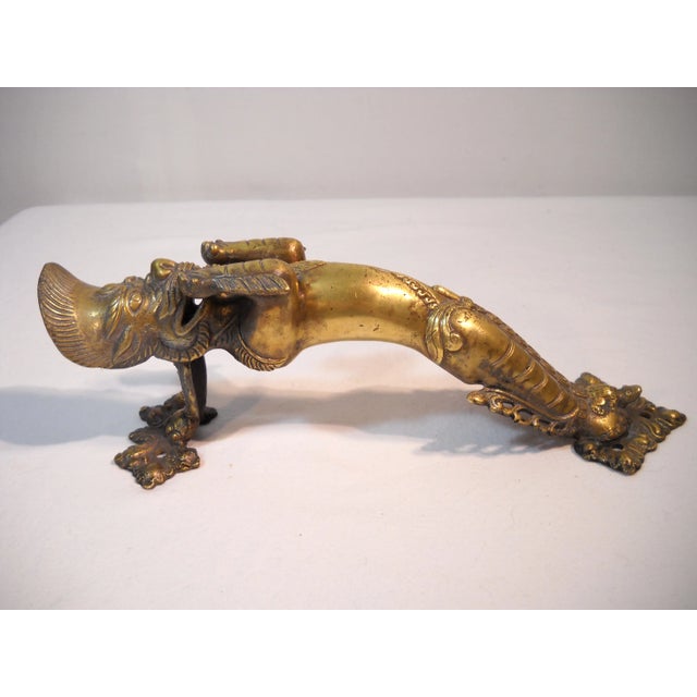 Mid 19th Century Indian Deity Door Pulls - A Pair For Sale - Image 5 of 8