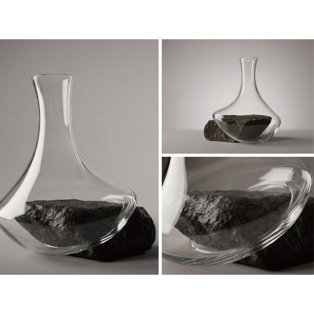✨ Crystal Vase with Natural Stone Base – One of a Kind Home Decor This crystal vase is truly one of a kind. Each stone is...