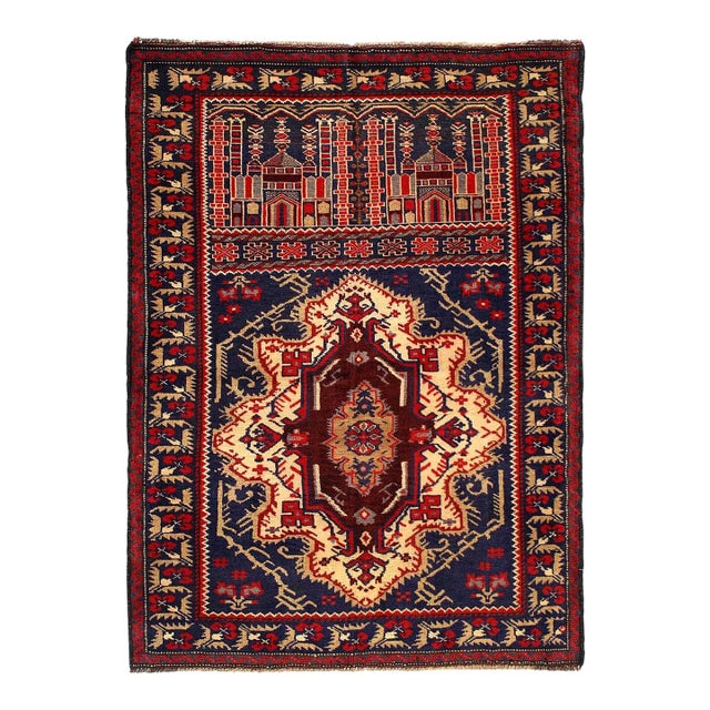 Pasargad DC Fine Hand Knotted Balouchi Rug For Sale