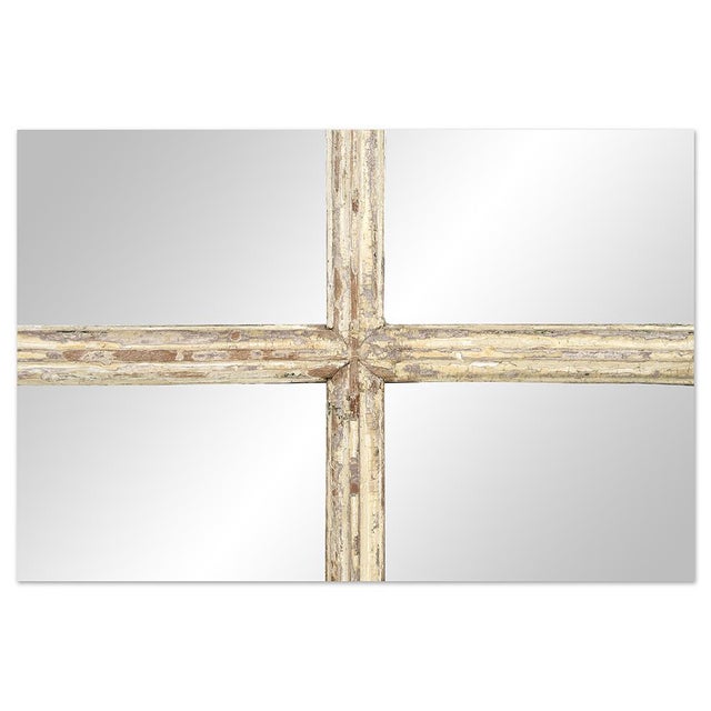 Antique Window Converted Into a Mirror For Sale - Image 6 of 7