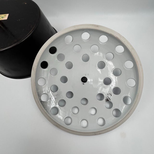 Vintage Theodore Alexander Blue and White Chinoiserie Flower Centerpiece, Tulipiere, Ikebana Vase For Sale - Image 10 of 11