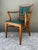 Vintage Channel Tufted Desk Chair For Sale - Image 4 of 12
