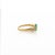 2020s 0.86 Carat Vibrant Green Oval Cut Emerald & Diamond in 14ky Gold Statement Ring, Size 7.25 For Sale - Image 5 of 8