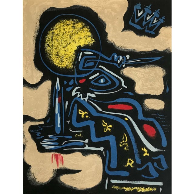 Artist: Andre Masson Country: France Title: Untitled 2 Medium: Original Lithograph Marks: Not signed, not numbered Paper:...