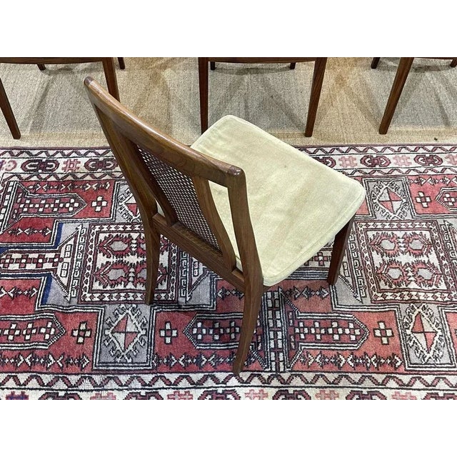 Teak Chairs with Canné File from the G-Plan, 1970s, Set of 4 For Sale - Image 4 of 9