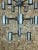 Large Chrome & Metal Chandelier Pendant Lamp For Sale - Image 10 of 14