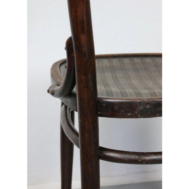 Brown Desk Chair by Michael Thonet for Thonet, 1930s For Sale - Image 8 of 13