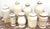 Late 20th Century Set of 8 Italian Hand-Painted Apothecary Jars with Lids, Montelupo, Tuscany For Sale - Image 5 of 16