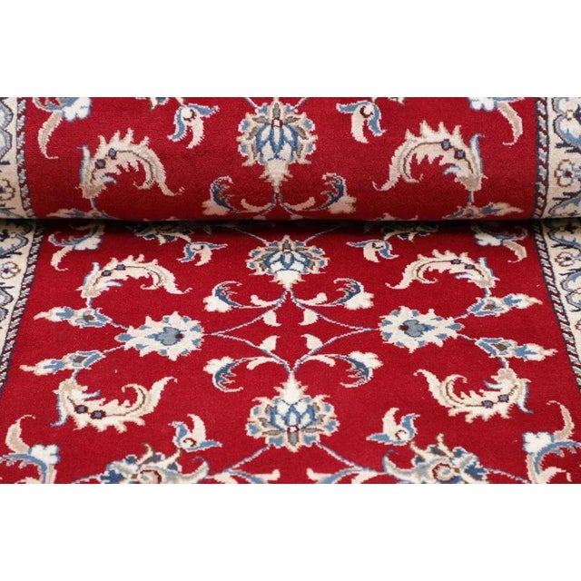 Nain Rug with Floral Pattern For Sale - Image 9 of 11