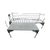 Mid-Century Modern Mid 20th Century Wrought Iron Conversation Set For Sale - Image 3 of 5