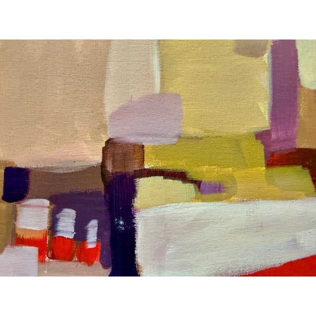 Alive with color and gentle momentum, this circa 2008 abstract painting unfolds like a visual melody—layered, buoyant, and...