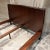 Wood 1950s Modern Queen Bed Italian Sapele + Bronze Osvaldo Borsani Italy For Sale - Image 7 of 13