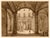 Friedrich Wilhelm Moritz, Courtyard of Palazzo Vecchio, Florence, 1800s, Watercolor For Sale - Image 4 of 7