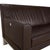 Animal Skin Glove JR-8900 3-Seater Sofa in Leather and Chrome from Jori For Sale - Image 7 of 18