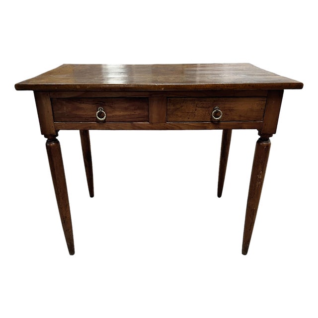 Late 19th Century Side Table With Drawers For Sale