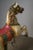 Antique Hand-Painted Wooden Carousel Horse with Saddle, 1920s For Sale - Image 11 of 12