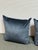 Restoration Hardware Blue Velvet Throw Pillows, Pair For Sale In San Francisco - Image 6 of 12