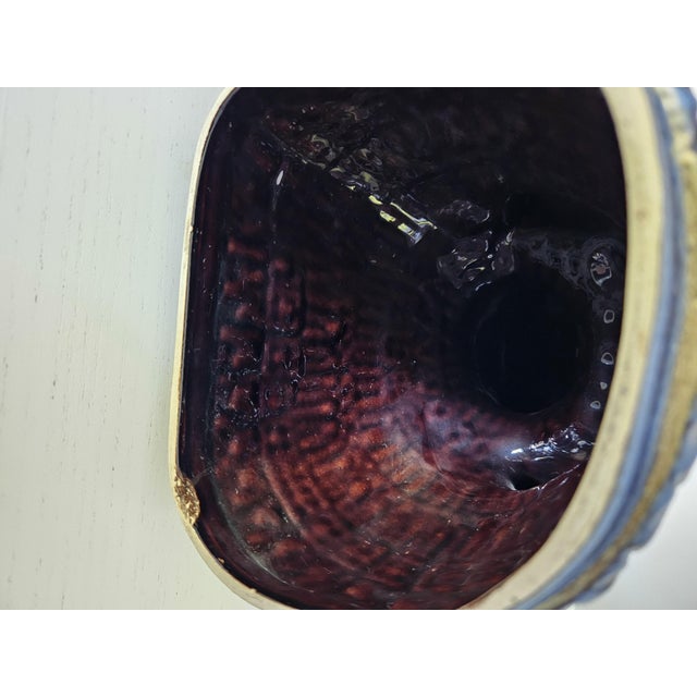 Ceramic Figurine of Woman with Basket of Fruit from Bay Keramik, Germany, 1960s For Sale - Image 13 of 14