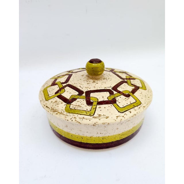 Vintage Ceramic Box by Rosenthal Netter for Bitossi, 1960s For Sale - Image 9 of 9