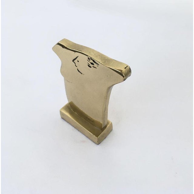 Italian Bronze Abstract Sculpture by Ottorino Tonelli, 1980 For Sale - Image 18 of 18