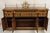 Vintage Karges French Neoclassical Style Mahogany Buffet Sideboard w/ Brass Urn Gallery and Key. Circa Mid 20th Century....