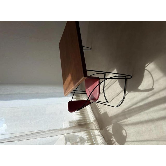 Mid 20th Century Danish Teak Dining Table with Hairpin Legs, 1960s For Sale - Image 5 of 10