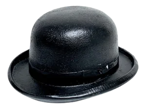 1970s Magritte Style Bowler Hat Sculpture