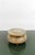 Green Italian Carved Round Green Onyx Marble Box with Gilded Lionfeet, 1950s For Sale - Image 8 of 18