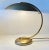 Arched desk lamp in a full brass construction. Designed by Egon Hillebrand during the 1930s and manufactured by Hillebrand...