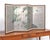 Japanese Showa Four Panel Screen Bamboo in Misty Landscape For Sale - Image 11 of 18