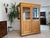 Antique Farmhouse Display Cabinet For Sale - Image 4 of 16
