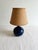 1960s Mid-Century Modern Lotte and Gunnar Bostlund Table Lamp, Ultramarine Blue For Sale - Image 9 of 9