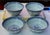 1970s Chinese Porcelain Rice Grain Dragon Gold Gilded Rim 5" Rice Bowls - Set of 4 For Sale - Image 11 of 12