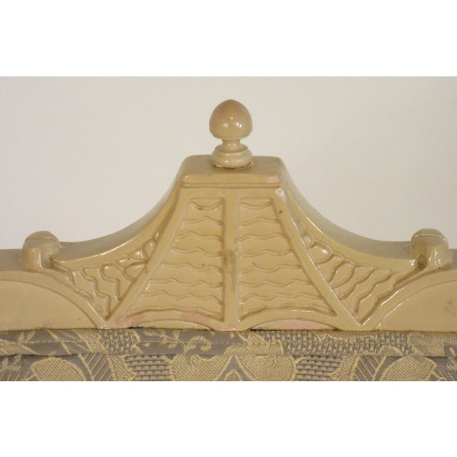 Wood 1970s Wood Pagoda Armchairs - A Pair For Sale - Image 7 of 13