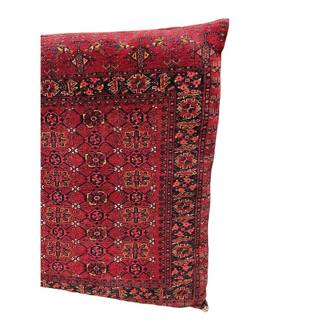 Textile Over-Sized Sister Baluchi Floor Pillows Dog Beds 41" x 72" x 36" - A Pair For Sale - Image 7 of 9