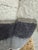Gray Sheepskin Stripe Swivel Chair For Sale - Image 8 of 12