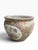 Late 20th Century Vintage Chinese Famille Rose Gilt Porcelain Fishbowl Planter With Floral and Bird Motifs For Sale - Image 5 of 14