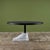 Black Postmodern Pedestal Dining Table with Marble Foot Base For Sale - Image 8 of 12