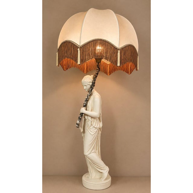 Large Greek Goddess Lamp from Hebe, 1960s For Sale - Image 3 of 14