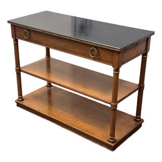 Mayflower Furniture for Henredon Neoclassical Console Server Table, Vintage For Sale